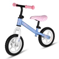 NILS FUN Bicikl za balansiranje 10", plavi kotači